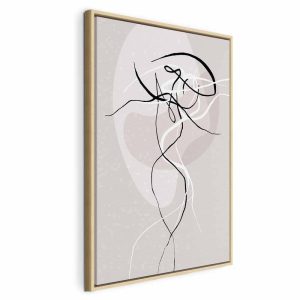 Tableau - Beige Energy (1 Part) Vertical