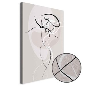 Tableau - Beige Energy (1 Part) Vertical