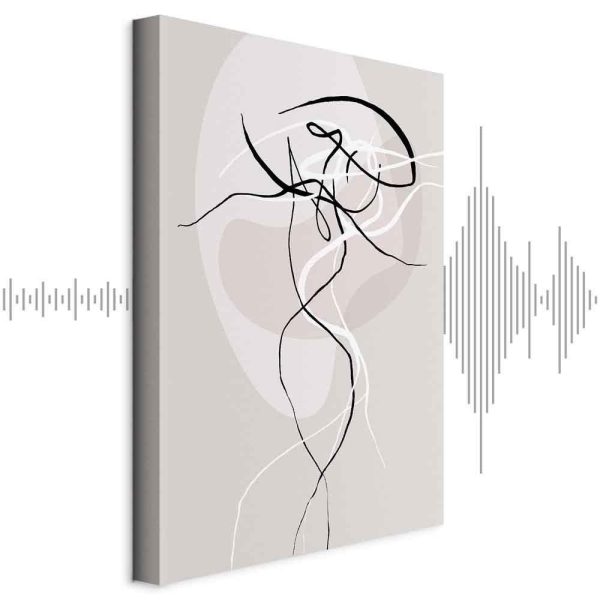 Tableau - Beige Energy (1 Part) Vertical Tableau - Beige Energy (1 Part) Vertical