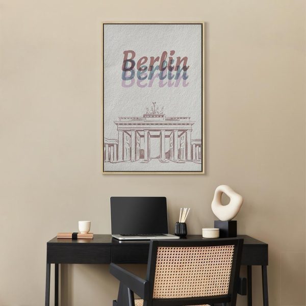 Tableau - Berlin in Watercolours (1 Part) Vertical