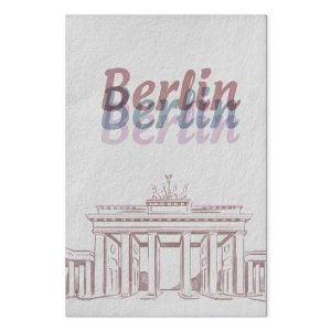 Tableau - Berlin in Watercolours (1 Part) Vertical