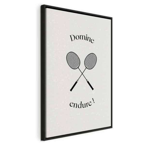 Tableau - Black Badminton Rackets