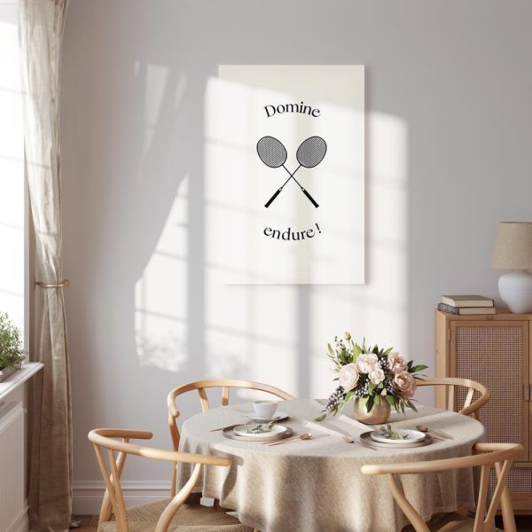 Tableau - Black Badminton Rackets