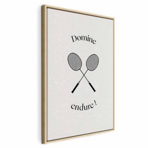 Tableau - Black Badminton Rackets