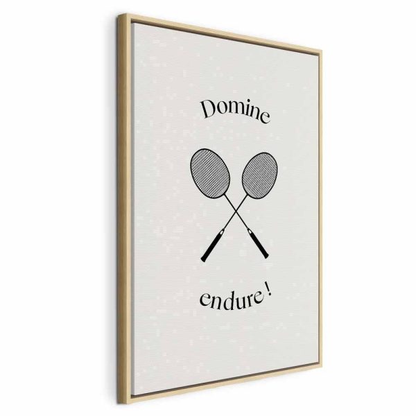 Tableau - Black Badminton Rackets