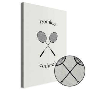 Tableau - Black Badminton Rackets