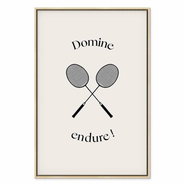 Tableau - Black Badminton Rackets