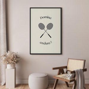 Tableau - Black Badminton Rackets