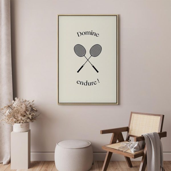 Tableau - Black Badminton Rackets