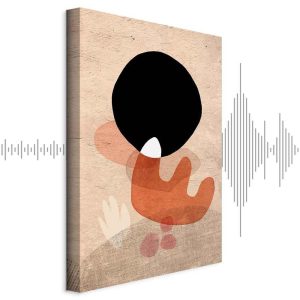 Tableau - Black Stone (1 Part) Vertical