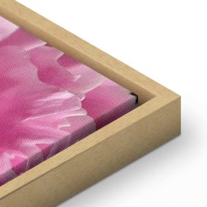 Tableau - Blossom of Beauty (1-part) - Pink Peony Flower Embraced by Nature