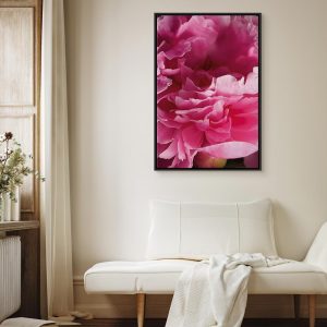Tableau - Blossom of Beauty (1-part) - Pink Peony Flower Embraced by Nature