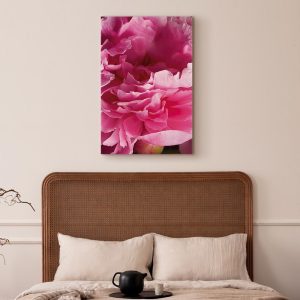 Tableau - Blossom of Beauty (1-part) - Pink Peony Flower Embraced by Nature