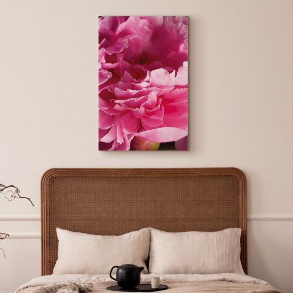 Tableau - Blossom of Beauty (1-part) - Pink Peony Flower Embraced by Nature