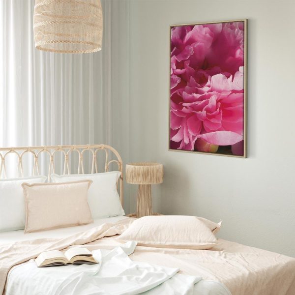 Tableau - Blossom of Beauty (1-part) - Pink Peony Flower Embraced by Nature