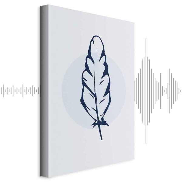 Tableau - Blue Feather (1 Part) Vertical Tableau - Blue Feather (1 Part) Vertical