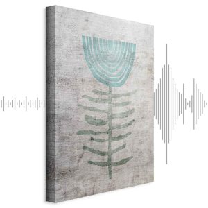 Tableau - Blue Lily (1 Part) Vertical