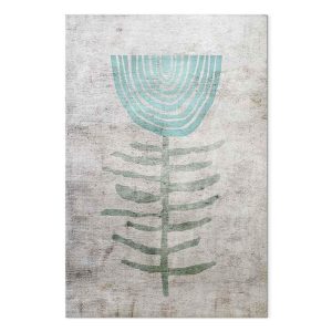 Tableau - Blue Lily (1 Part) Vertical