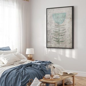 Tableau - Blue Lily (1 Part) Vertical