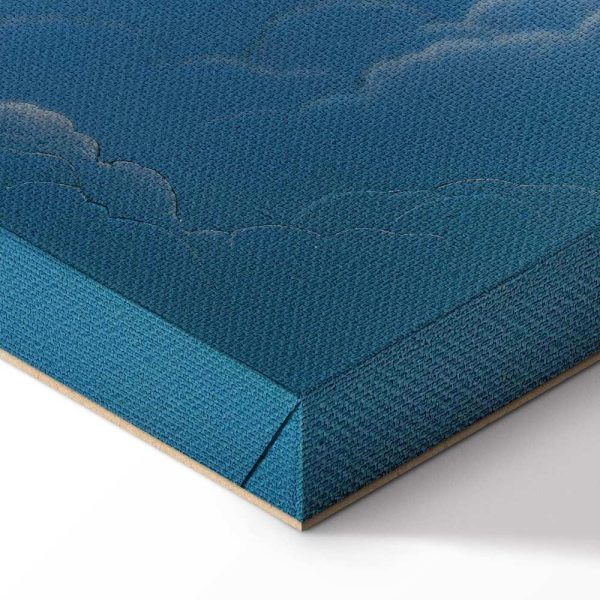 Tableau - Blue Sky Breaking Through White Fluffy Clouds