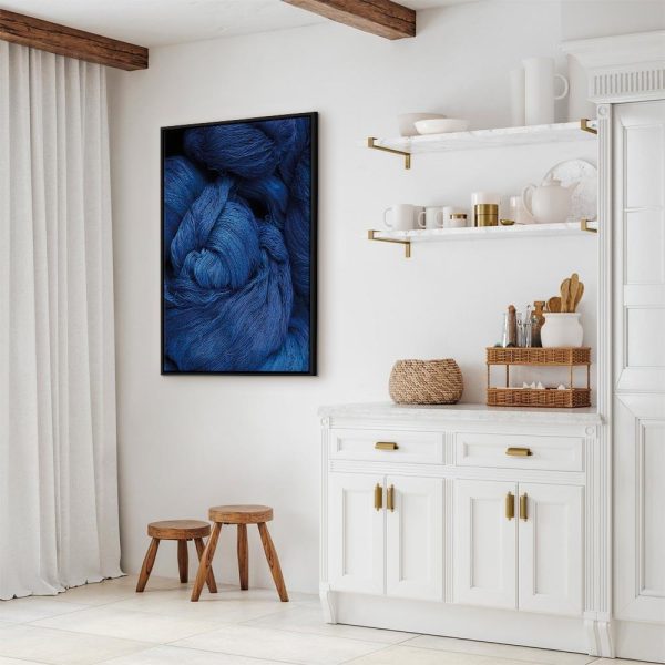 Tableau - Blue Worsted (1 Part) Vertical