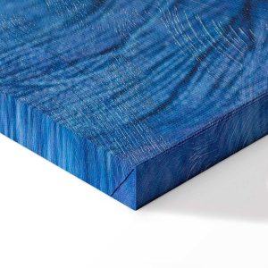 Tableau - Blue Worsted (1 Part) Vertical