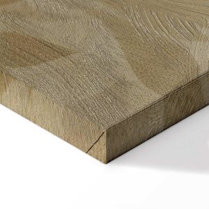 Tableau - Botanical Motif with Leaves and Vines in Sand Colors