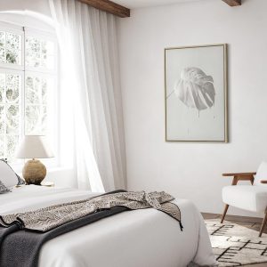 Tableau - Bright Monstera (1 Part) Vertical