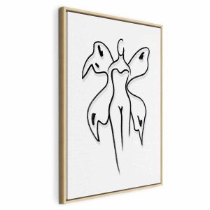 Tableau - Butterfly Woman (1 Part) Vertical