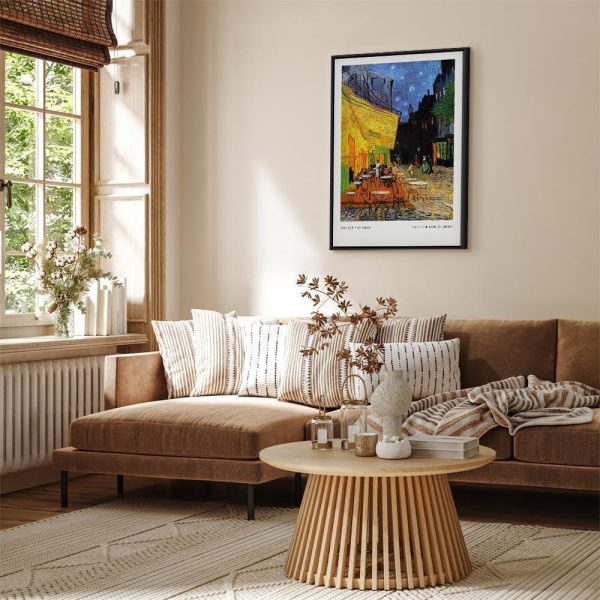 Tableau - Cafe at Night (1 Part) Vertical