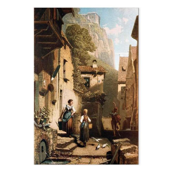Tableau - Carl Spitzweg – Im Dachstübchen