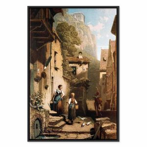 Tableau - Carl Spitzweg – Im Dachstübchen