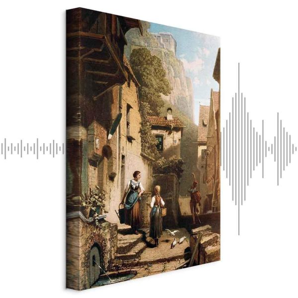 Tableau - Carl Spitzweg – Im Dachstübchen Tableau - Carl Spitzweg – Im Dachstübchen