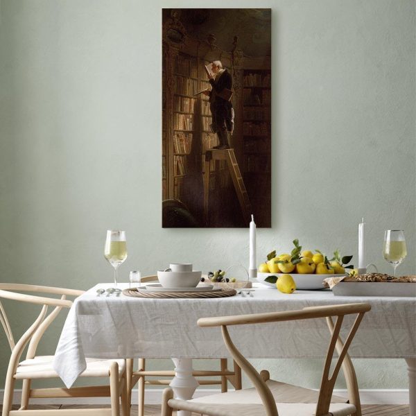 Tableau - Carl Spitzweg – The Bookworm