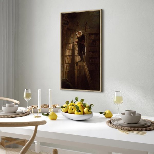 Tableau - Carl Spitzweg – The Bookworm