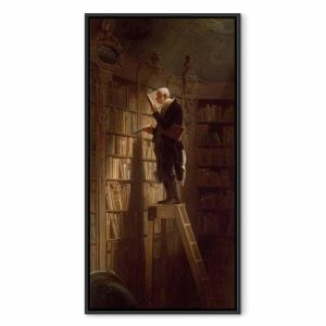Tableau - Carl Spitzweg – The Bookworm