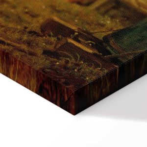 Tableau - Carl Spitzweg – Well-Wisher Presenting Flowers