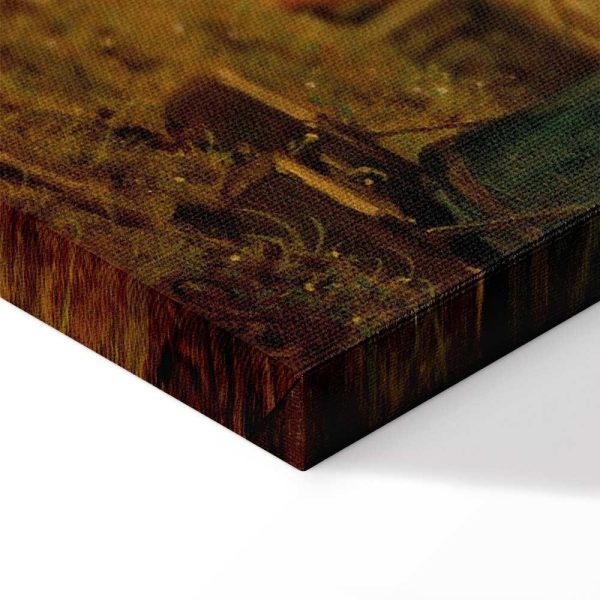 Tableau - Carl Spitzweg – Well-Wisher Presenting Flowers