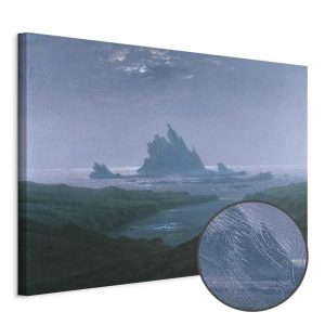 Tableau - Caspar David Friedrich – Cliff reef on the beach