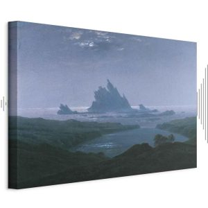 Tableau - Caspar David Friedrich – Cliff reef on the beach