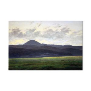Tableau - Caspar David Friedrich – Mountain Landscape in Bohemia