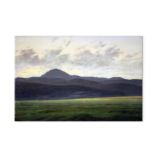 Tableau - Caspar David Friedrich – Mountain Landscape in Bohemia