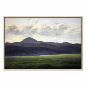 Tableau - Caspar David Friedrich – Mountain Landscape in Bohemia