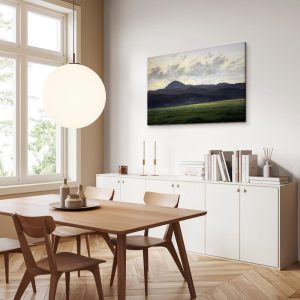 Tableau - Caspar David Friedrich – Mountain Landscape in Bohemia