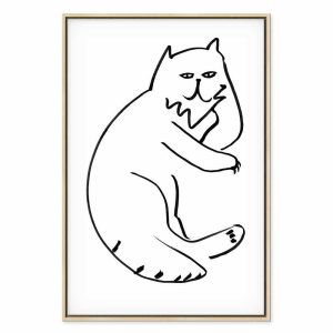 Tableau - Cat Relaxing (1 Part) Vertical