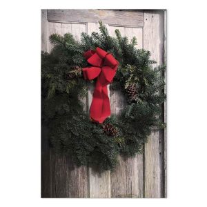 Tableau - Christmas Wreath (1 Part) Vertical