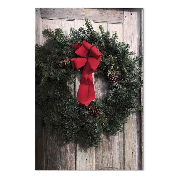 Tableau - Christmas Wreath (1 Part) Vertical