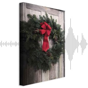 Tableau - Christmas Wreath (1 Part) Vertical