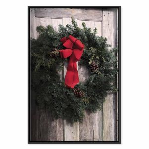 Tableau - Christmas Wreath (1 Part) Vertical