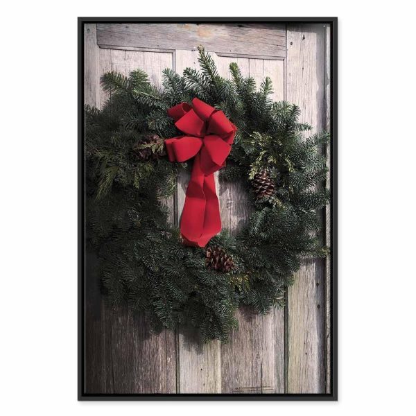 Tableau - Christmas Wreath (1 Part) Vertical
